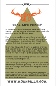 IRL Drinking Game