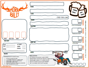 Character Sheet